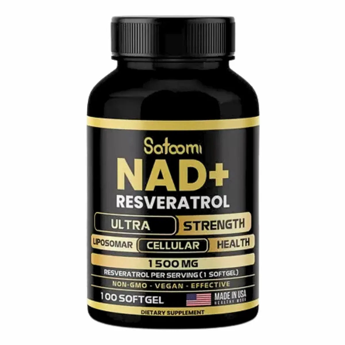 NAD + RESVERATROL TU ALIADO ANTIENVEJECIMIENTO 100 CAPSULAS