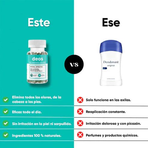 DESODORANTE EN CAPSULA DEOS SEGURIDAD EN CADA MOVIMIENTO